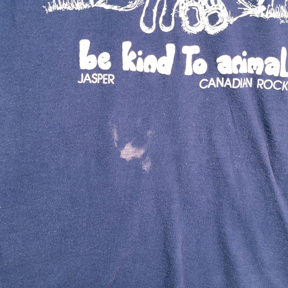 Be Kind To Animals Jasper Canadian Rockies Outdoor Camping Go For It Unsized - Picture 7 of 16